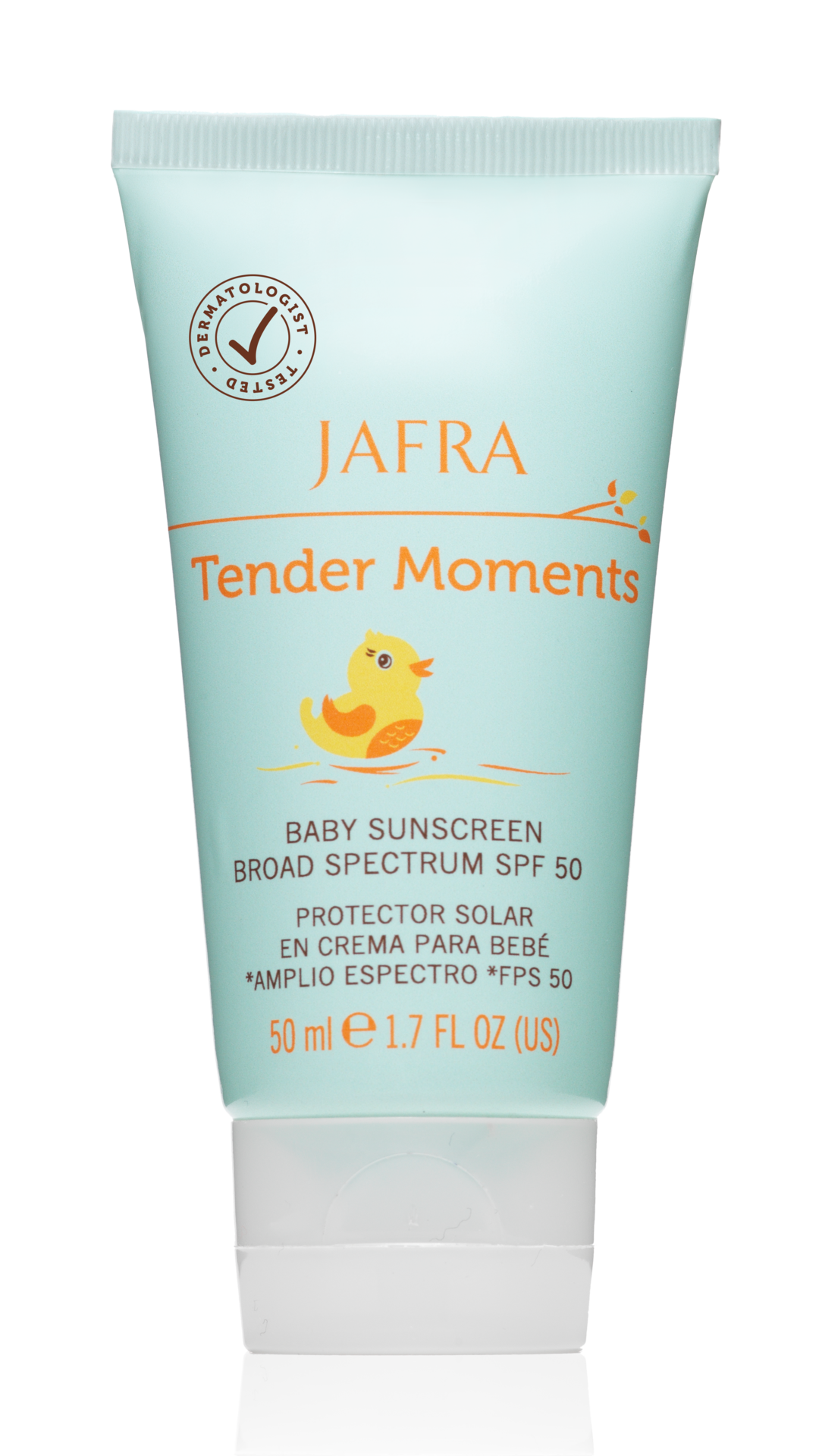 Tender Moments Protector Solar en Crema para Bebé *Amplio Espectro *FPS 50 Protección Alta 50 ml