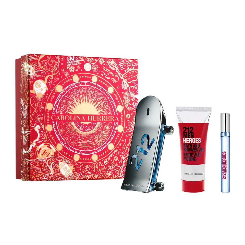 212 Men Heroes Navidad Estuche 3pzs - Caballero