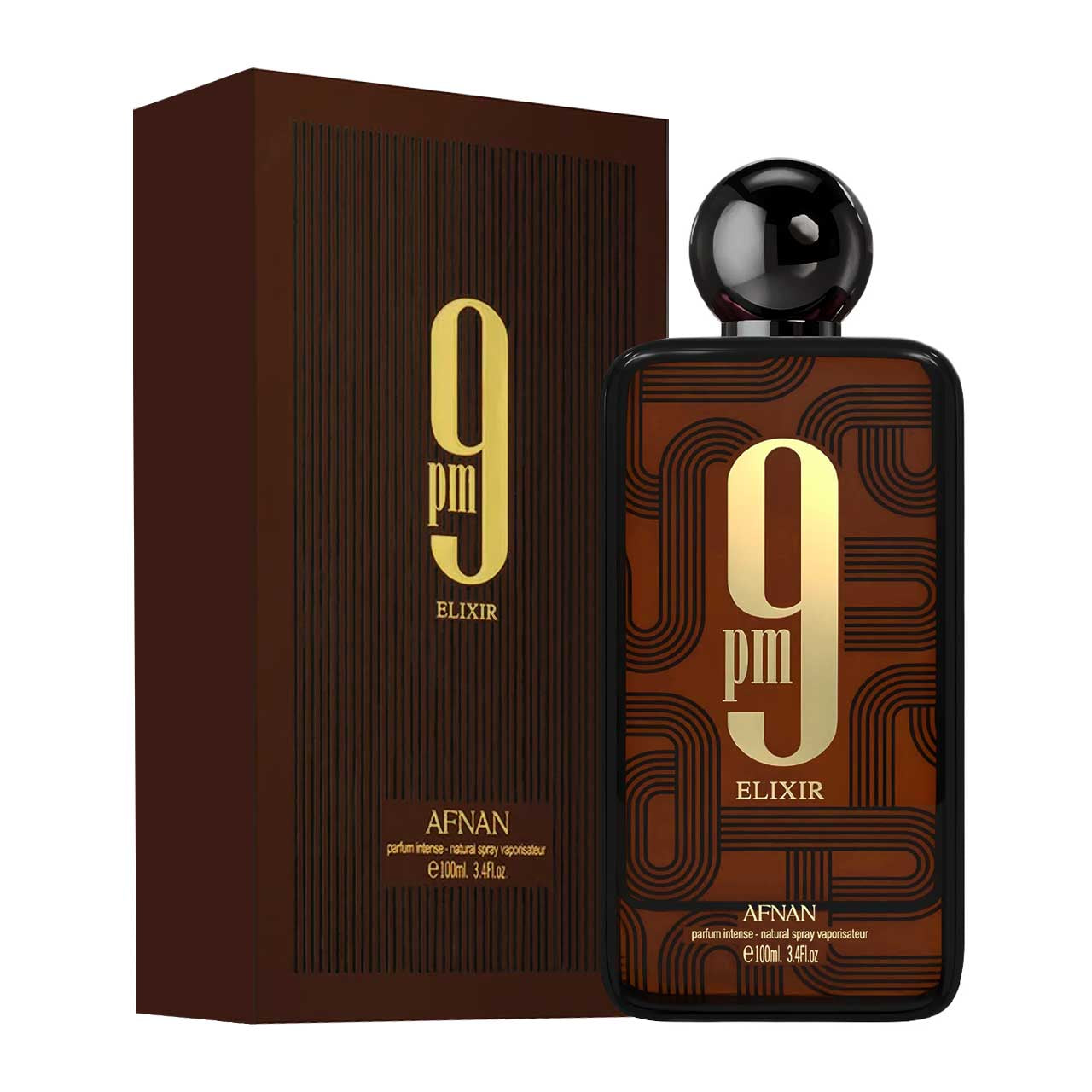 Afnan 9pm Elixir Parfum Intense EDP 100ml - Caballero