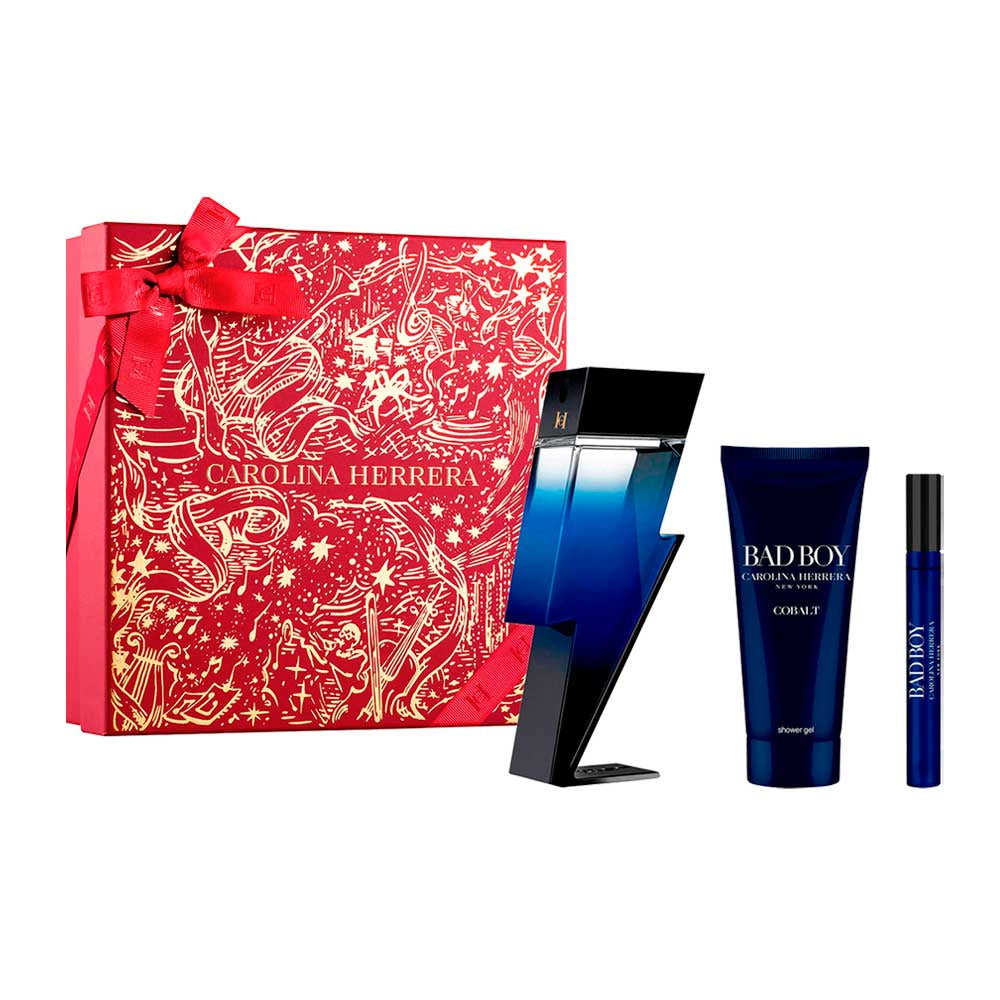 Bad Boy Cobalt Estuche 3pzs Caballero EDP 100ml + Gel de Ducha  100ml + Miniatura 10ml
