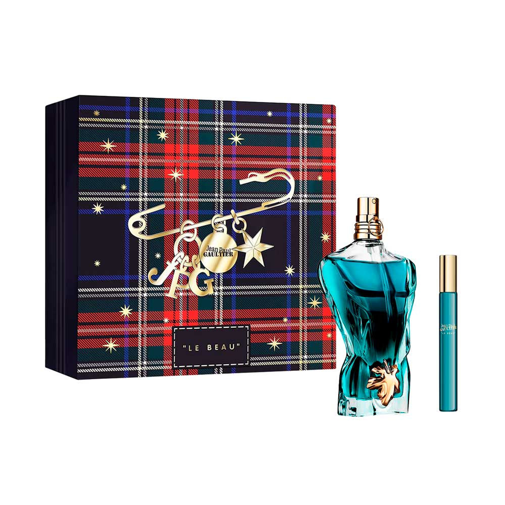 Jean Paul Gaultier Le Beau Estuche 2pzs Caballero EDT 125ml + Miniatura 10ml