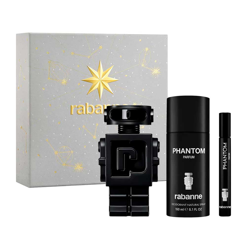 Phantom Parfum Estuche 3pzs Caballero EDP 100ml + Desodorante 150ml + Miniatura 10ml