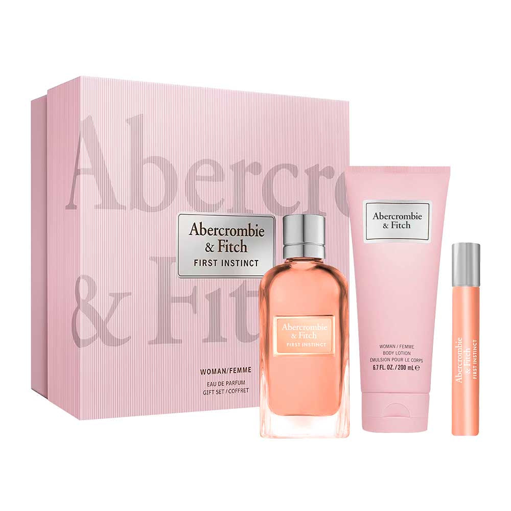 A&F First Instinct - Estuche 3pzs - Dama