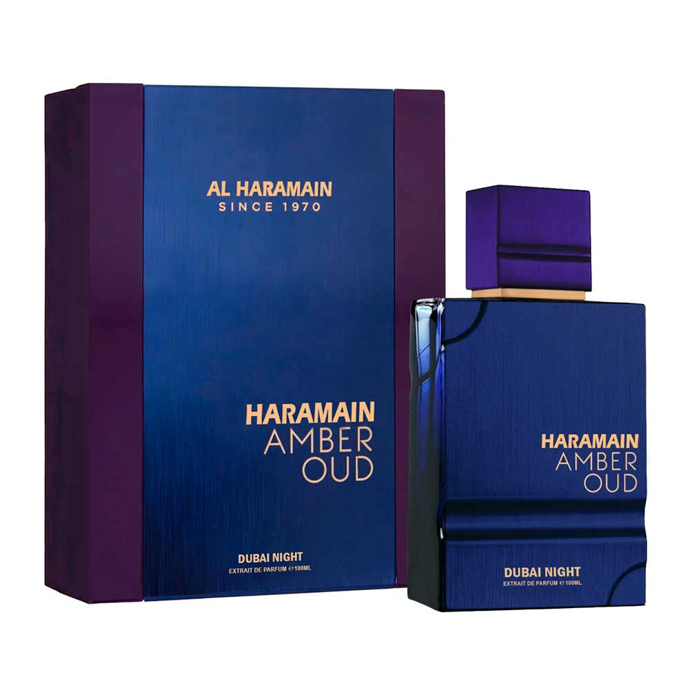 Amber Oud Aqua Dubai Night by Al Haramain Extrait de Parfum 100ml - Caballero