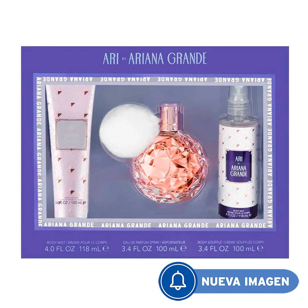 Ari by Ariana Grande Estuche 3pzs - Dama