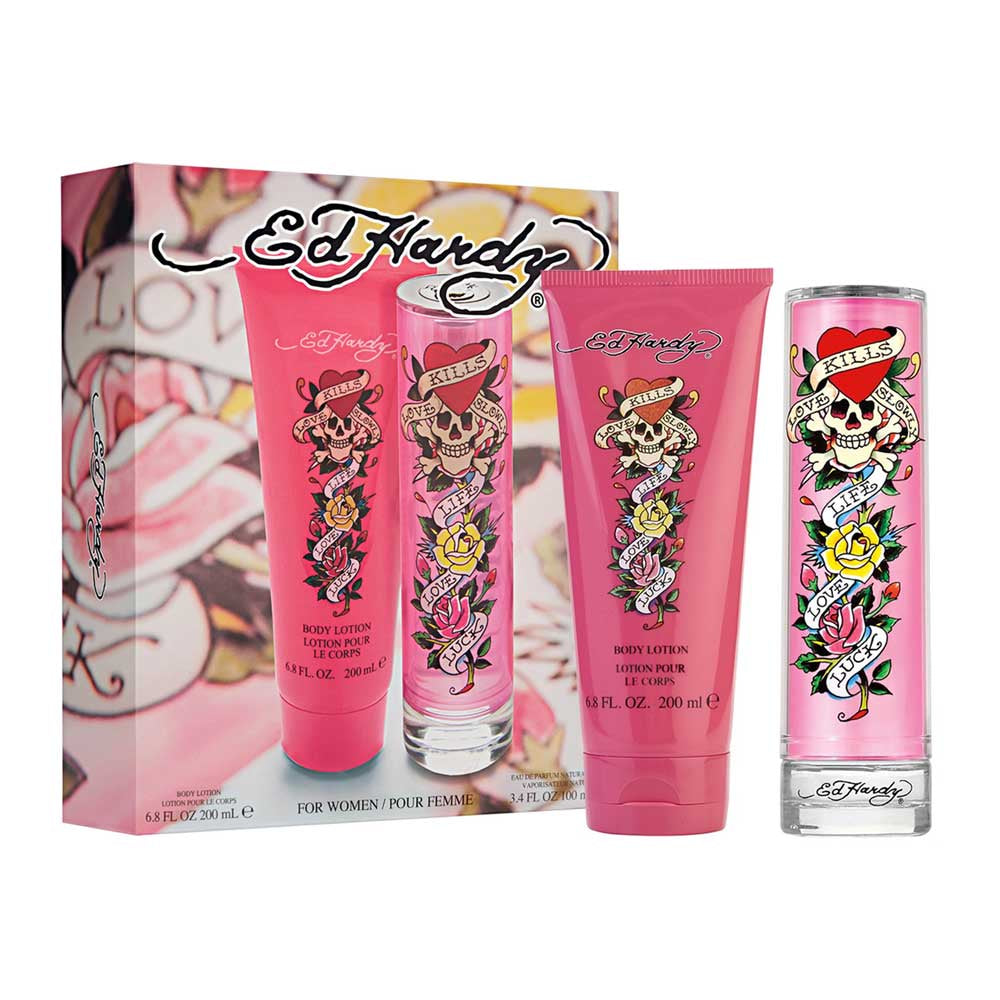Ed Hardy Estuche 2pzs - Dama